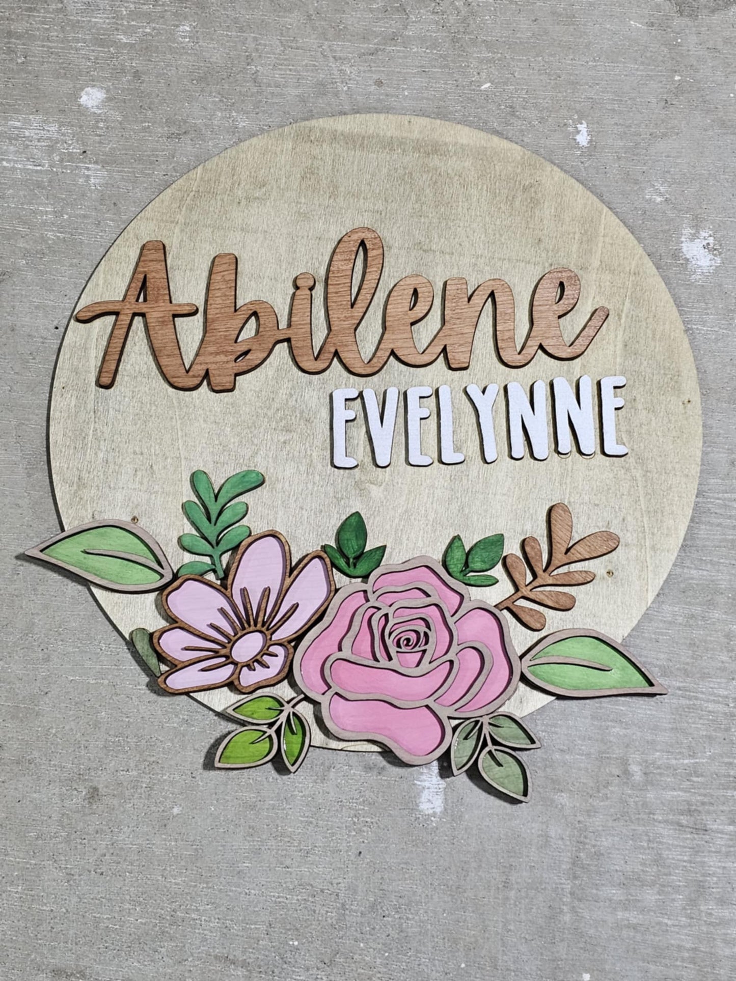 Custom Nursery Sign
