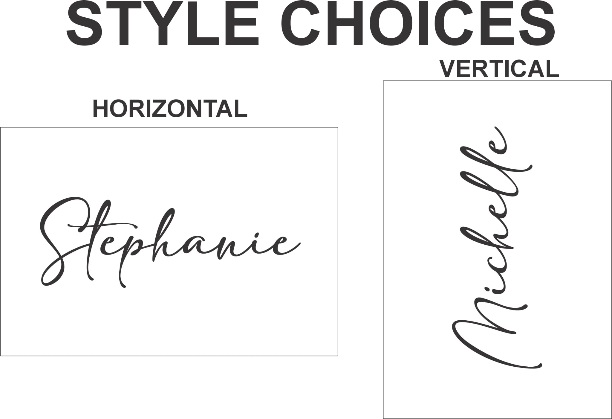 Tumbler Style Choices