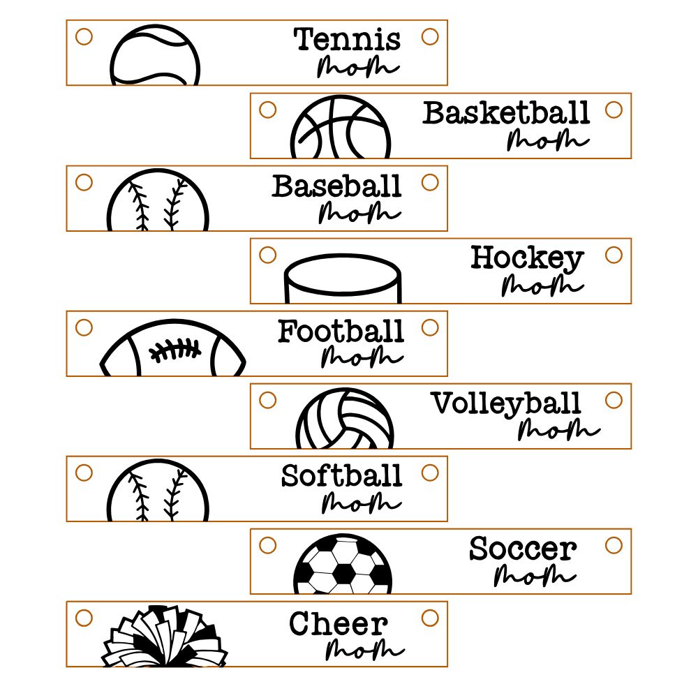 Sports Mom Necklaces