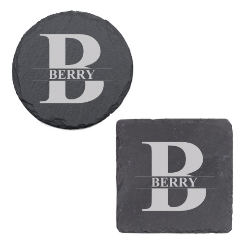 Personalized Slate Coasters