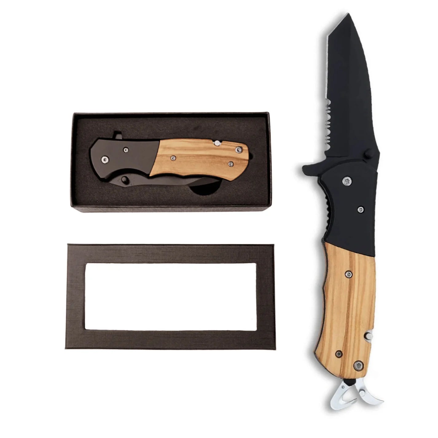 Personalized Pocket Knife – The Beast | Custom Engraved Groomsmen Gift