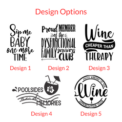 Personalized Wine Tumblers
