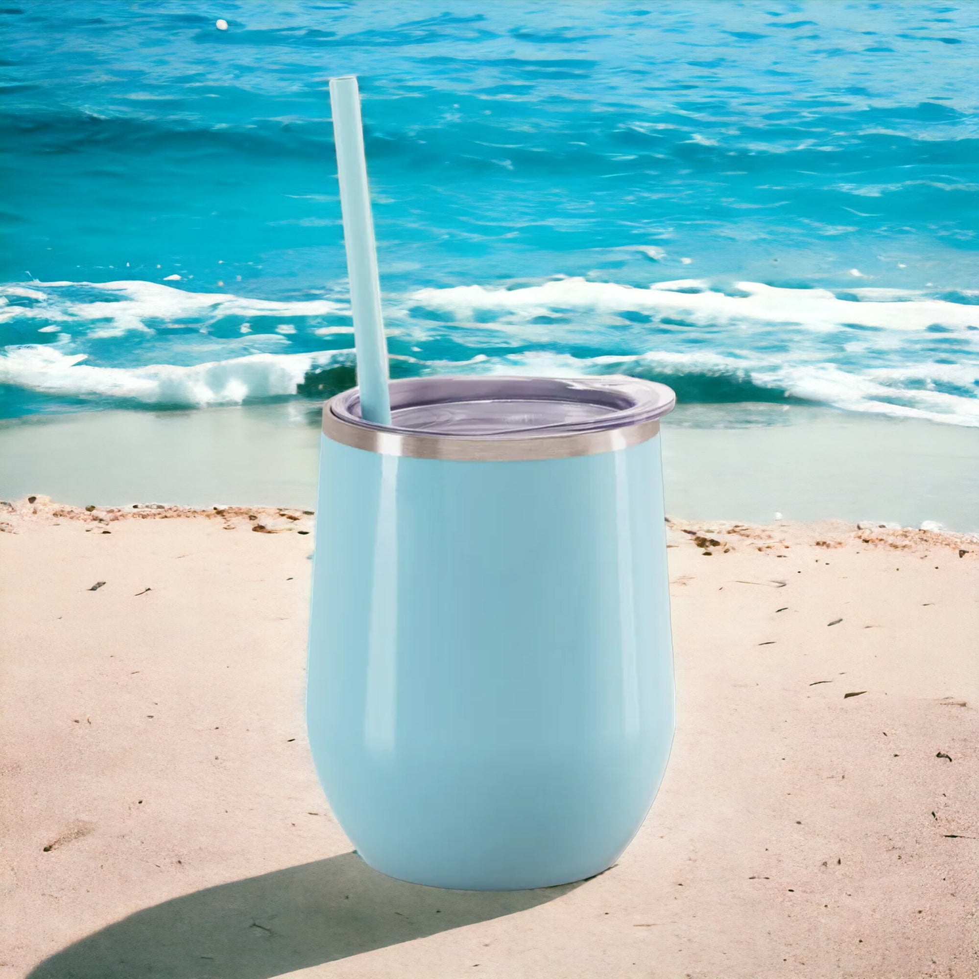 Seafoam Wine Tumbler