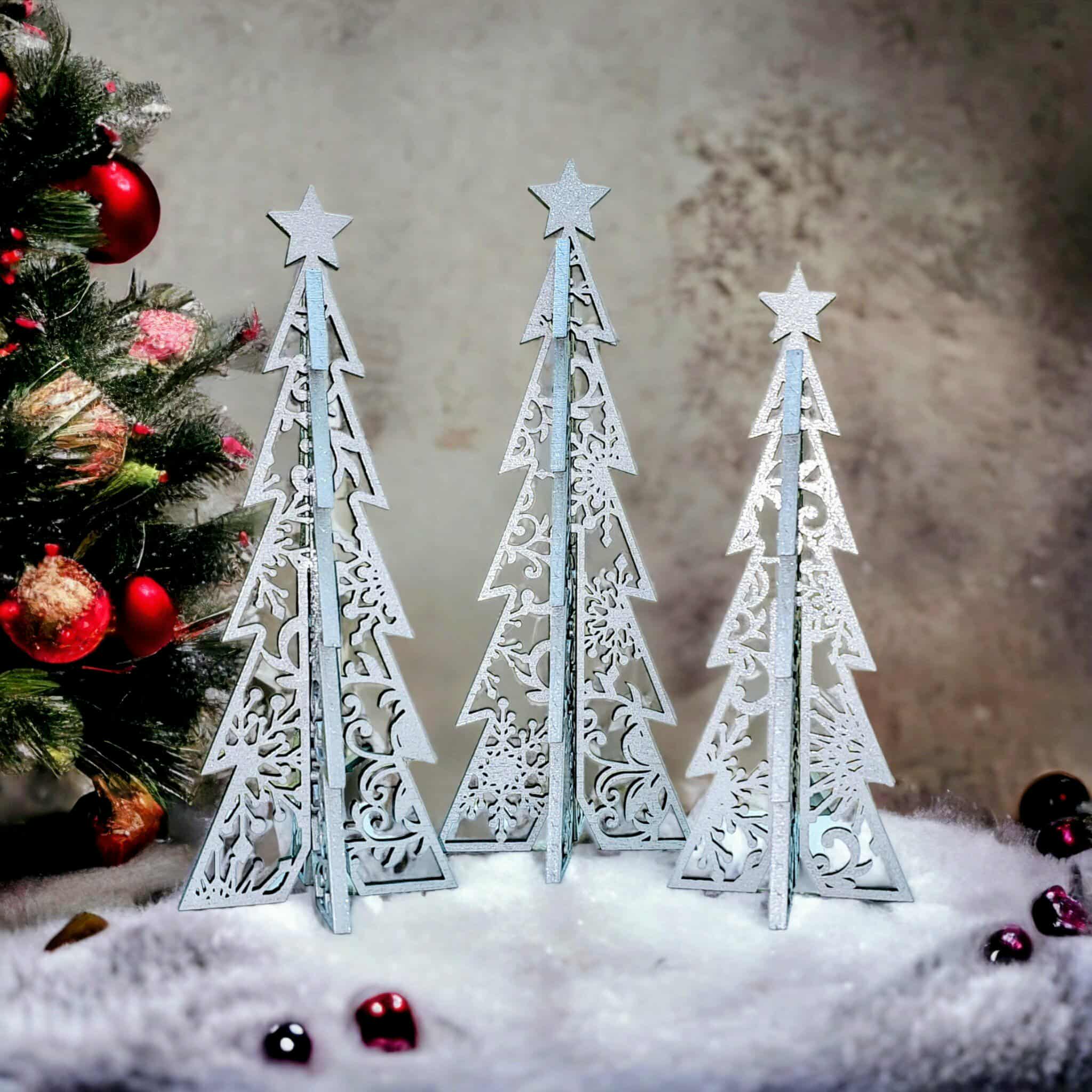 Christmas Floral Trees