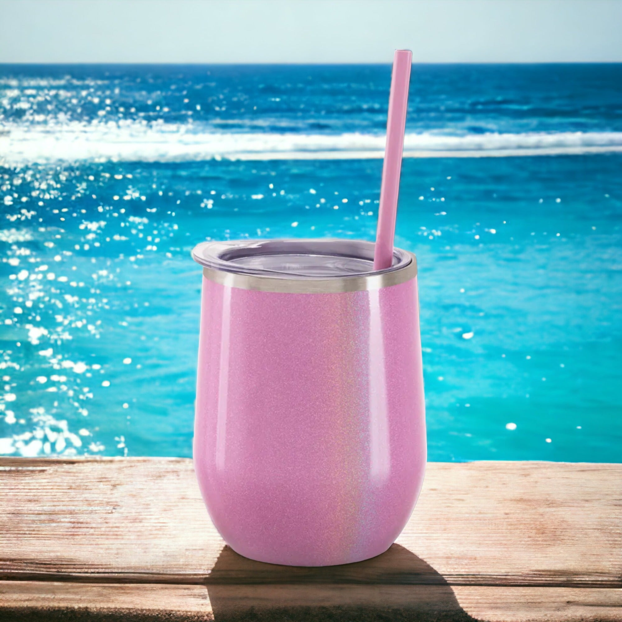 Pink Magic Wine Tumbler