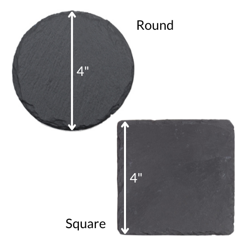 Personalized Slate Coasters